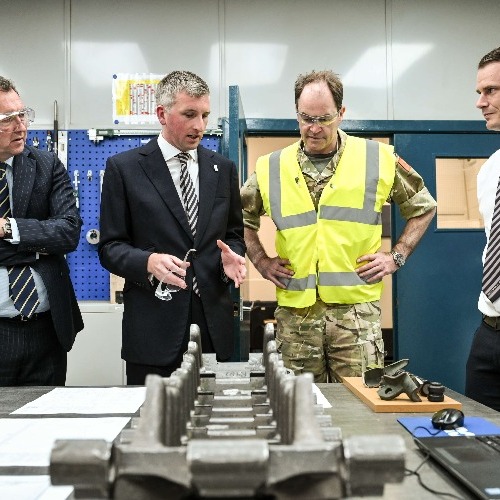 The British Army’s most senior officer visits Cook Defence Systems thumbnail